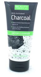 Beauty Formulas Detox Cleanser Arctisztító gél, Aktív szénnel, 150 ml (80702)