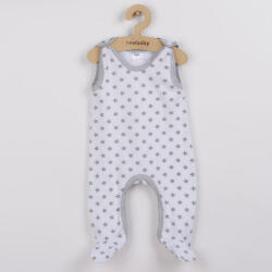 NEW BABY Baba rugdalózó New Baby Classic II szürke csillagokkal - pindurka - 3 190 Ft