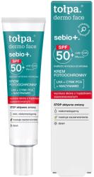 Tołpa Dermo Face sebio+ Arckrém napvédelemmel, SPF 50+, 40 ml, pattanásos bőrre (168126)