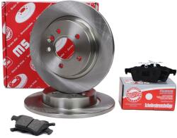  FÉKTÁRCSÁK + FÉKBETÉTEK hátul FORD C-MAX, FOCUS C-MAX, FOCUS II ; VOLVO