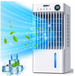  Hordozható klímaberendezés ventilátor WINDLY 70W vízhűtő 5L + távirányító