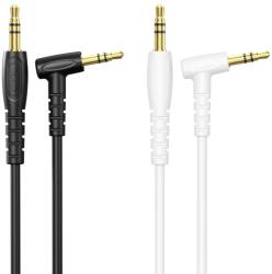 XO NB-R272 3, 5 mm - 3, 5 mm könyökcsatlakozós audio kábel (Fehér) - 1, 0 m