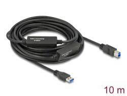 Delock Кабел Delock USB-A - USB-B, USB 3.2, 10м (DELOCK-85380) - xtreme