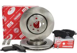  FÉKTÁRCSÁK + BETÉTEK elöl RENAULT SCENIC, KANGOO, MEGANE