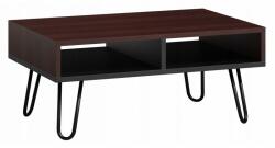  LOFT Dora WENGE FEKETE dohányzóasztal nappaliba vagy irodába LOFT MK