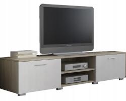  Modern, gyönyörű TV-asztal 150 SONOMA FEHÉR