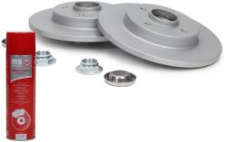  " Ms" Féktárcsák 2 Db Bevonatos Csapágyzással Hátsó Citroen Berlingo, C4 Grand Picasso I, C4 Ii, C4