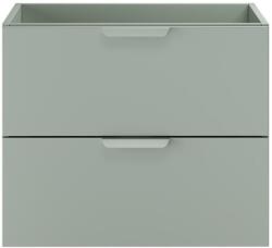 Comad Aster Green dulap 60x45.6x50 cm sub chiuveta pe perete verde ASTER GREEN 82-60-46-2S (ASTERGREEN8260462S)