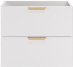 Comad Aster White dulap 60x45.6x50 cm sub chiuveta pe perete alb ASTER WHITE 82-60-46-2S (ASTERWHITE8260462S)