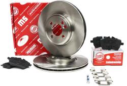  FÉKTÁRCSÁK + BETÉTEK elöl MINI (R55, R56, R57, R58, R59)