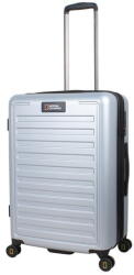 National Geographic Cruise közepes bőrönd ezüst színű