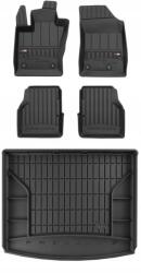  3D gumiszőnyeg szett Jeep Compass 2 2017-től
