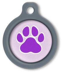 Blucky Wild Paw Pastel Purple Dog Tag medium - dogshop