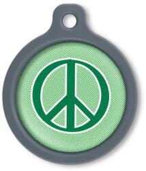 Blucky Graffiti Turquoise Green Dog Tag large - dogshop