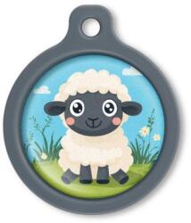Blucky Baby Lamb Boy Turquoise Blue Dog Tag large - dogshop
