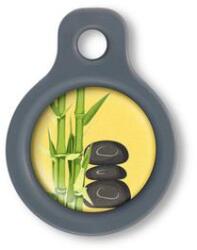 Blucky Bamboo Yellow Dog Tag small - dogshop