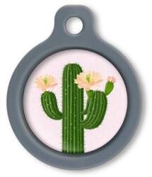 Blucky Cactus Rose Dog Tag medium