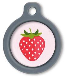 Blucky Strawberry Rose Dog Tag medium - dogshop