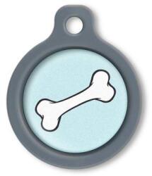 Blucky Bone Pastel Turquoise Dog Tag medium - dogshop