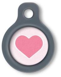 Blucky Heart Rose Dog Tag small - dogshop