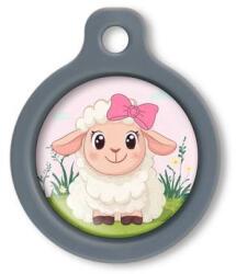 Blucky Baby Lamb Girl Rose Dog Tag medium - dogshop