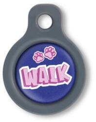 Blucky Graffiti Dark Blue Dog Tag small