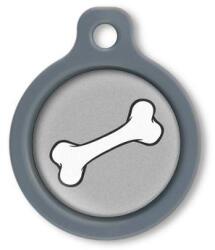 Blucky Bone Grey Dog Tag medium - dogshop
