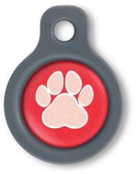 Blucky Wild Paw Red Dog Tag small - dogshop