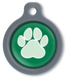 Blucky Wild Paw Dark Green Dog Tag medium - dogshop