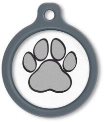 Blucky Wild Paw White Dog Tag large - dogshop