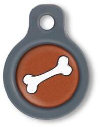Blucky Bone Brown Dog Tag small - dogshop