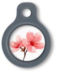 Blucky Sakura Pastel Orange Dog Tag small - dogshop