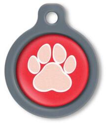 Blucky Wild Paw Red Dog Tag medium - dogshop
