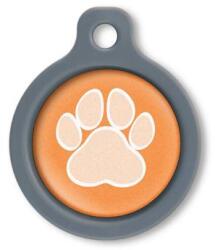 Blucky Wild Paw Orange Dog Tag medium - dogshop