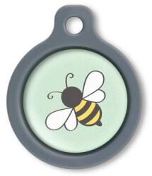 Blucky Bee Lime Green Dog Tag medium - dogshop