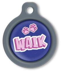 Blucky Graffiti Dark Blue Dog Tag medium - dogshop