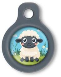 Blucky Baby Lamb Boy Turquoise Blue Dog Tag small