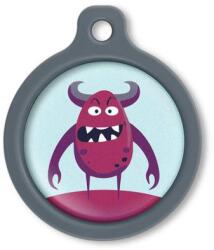 Blucky Beastie Pastel Turquoise Dog Tag large - dogshop