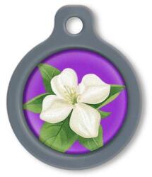 Blucky Jasmine Purple Dog Tag medium