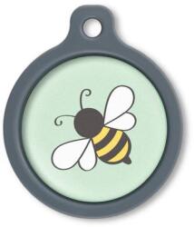Blucky Bee Lime Green Dog Tag large - dogshop