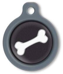 Blucky Bone Black Dog Tag medium - dogshop