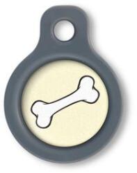Blucky Bone Pastel Yellow Dog Tag small - dogshop