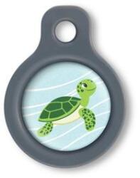 Blucky Baby Turtle Pastel Turquoise Dog Tag small - dogshop