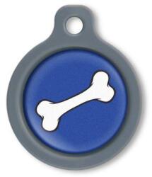 Blucky Bone Dark Blue Dog Tag medium - dogshop