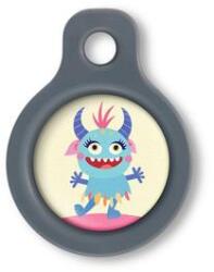 Blucky Beastie Pastel Yellow Dog Tag small - dogshop