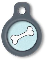 Blucky Bone Pastel Turquoise Dog Tag small