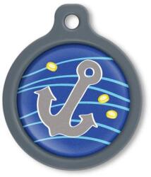 Blucky Pirate Dark Blue Dog Tag large - dogshop