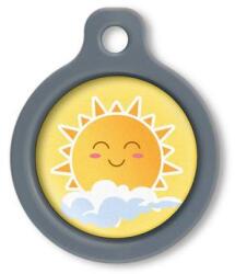 Blucky Sunny Yellow Dog Tag medium - dogshop