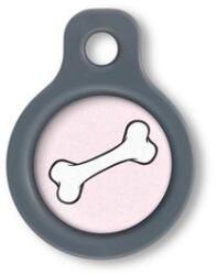 Blucky Bone Rose Dog Tag small - dogshop