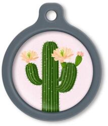 Blucky Cactus Rose Dog Tag large